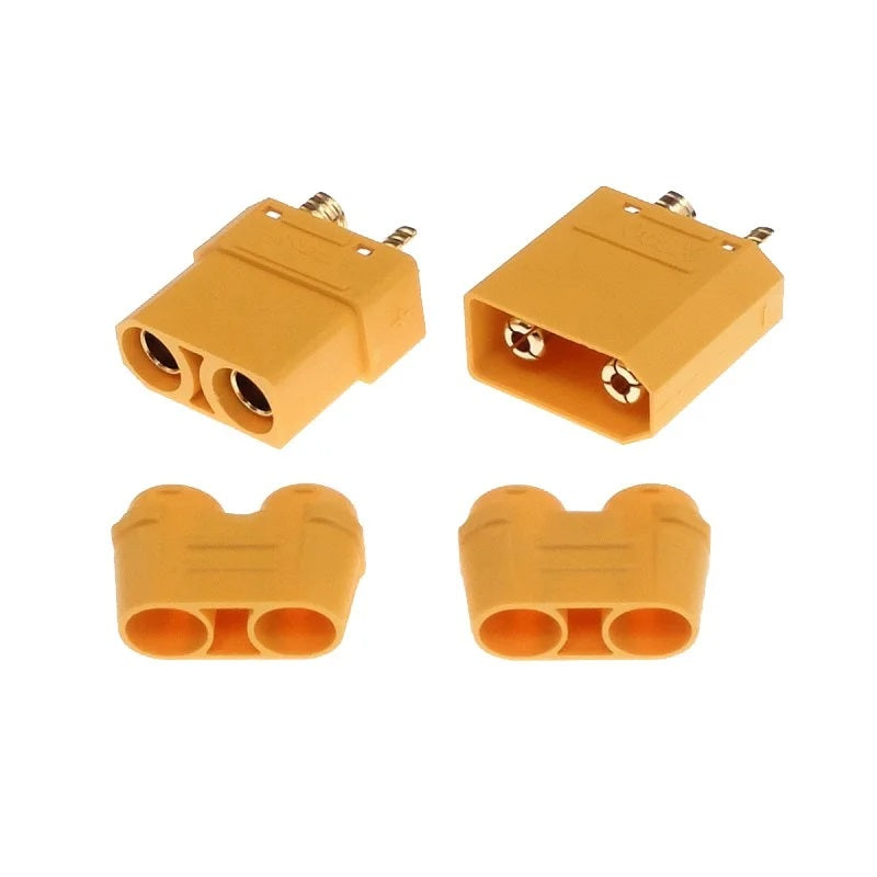 XT90 Male + Female connectors With Housing - Pair