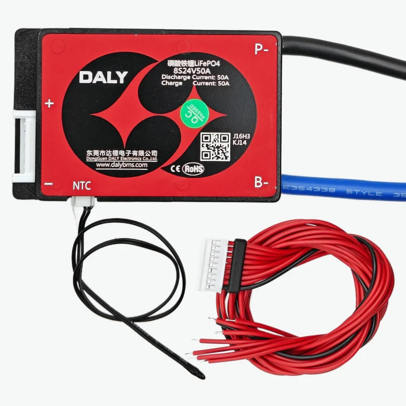 DALY LiFePO4 8S 50A Smart Battery BMS