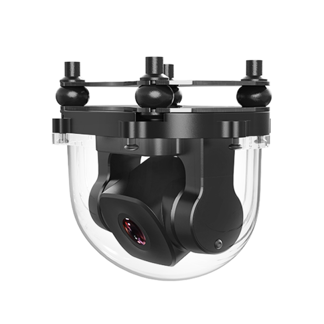 SIYI A2 MINI Ultra Wide Angle FPV Gimbal (Single Axis Tilt, 160° FOV)