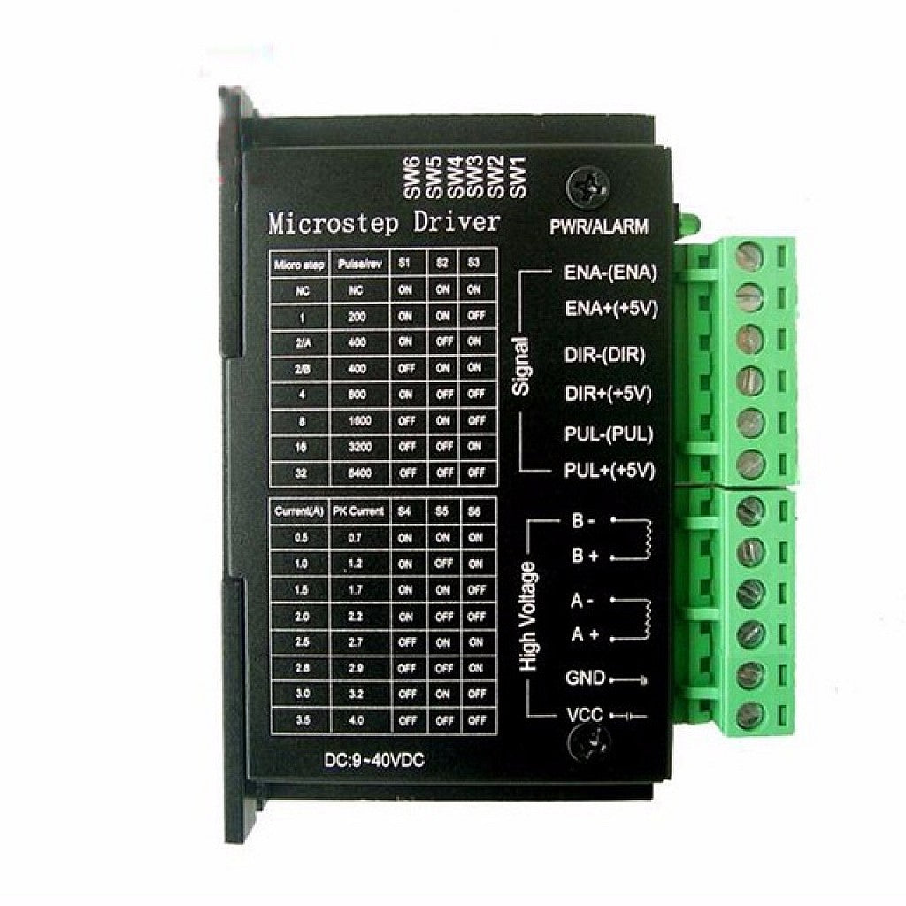 NEMA17 16Kgcm STEPPER MOTOR With TB6600 Stepper Driver