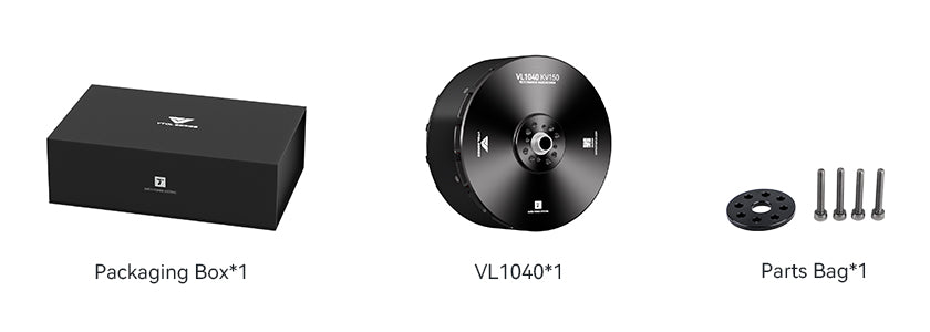 T-Motor VL1040 KV150 Vtol Brushless Drone Motor
