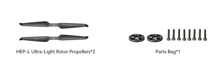 T-Motor HEP-L Carbon Fiber (Ultra Light) 34*11.5 Propeller