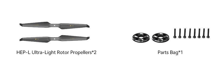 T-Motor HEP-L Carbon Fiber (Ultra Light) 26*8.8 Propeller