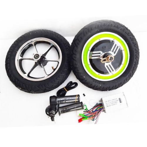 E-BIKE 48v 350watt BLDC 12 inch Wheel hub Motor kits