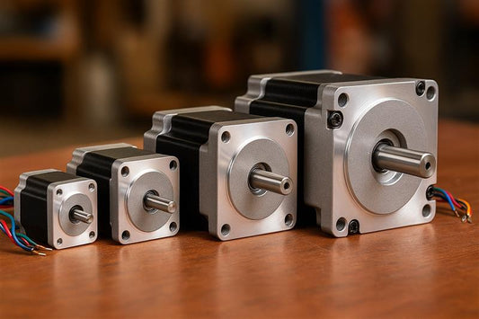 Application Note: Precision Stepper Motors for Robotics, CNC & 3D Printing – Available at Xrobo.in