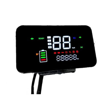 E-Bike LCD Display 48v/60v/72v speedo Meter For E-vehicle