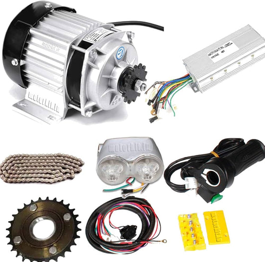 E-Bike BM1418ZXF 48V 400RPM 750W BLDC Motor DIY Electric Rickshaw Kit With Charger