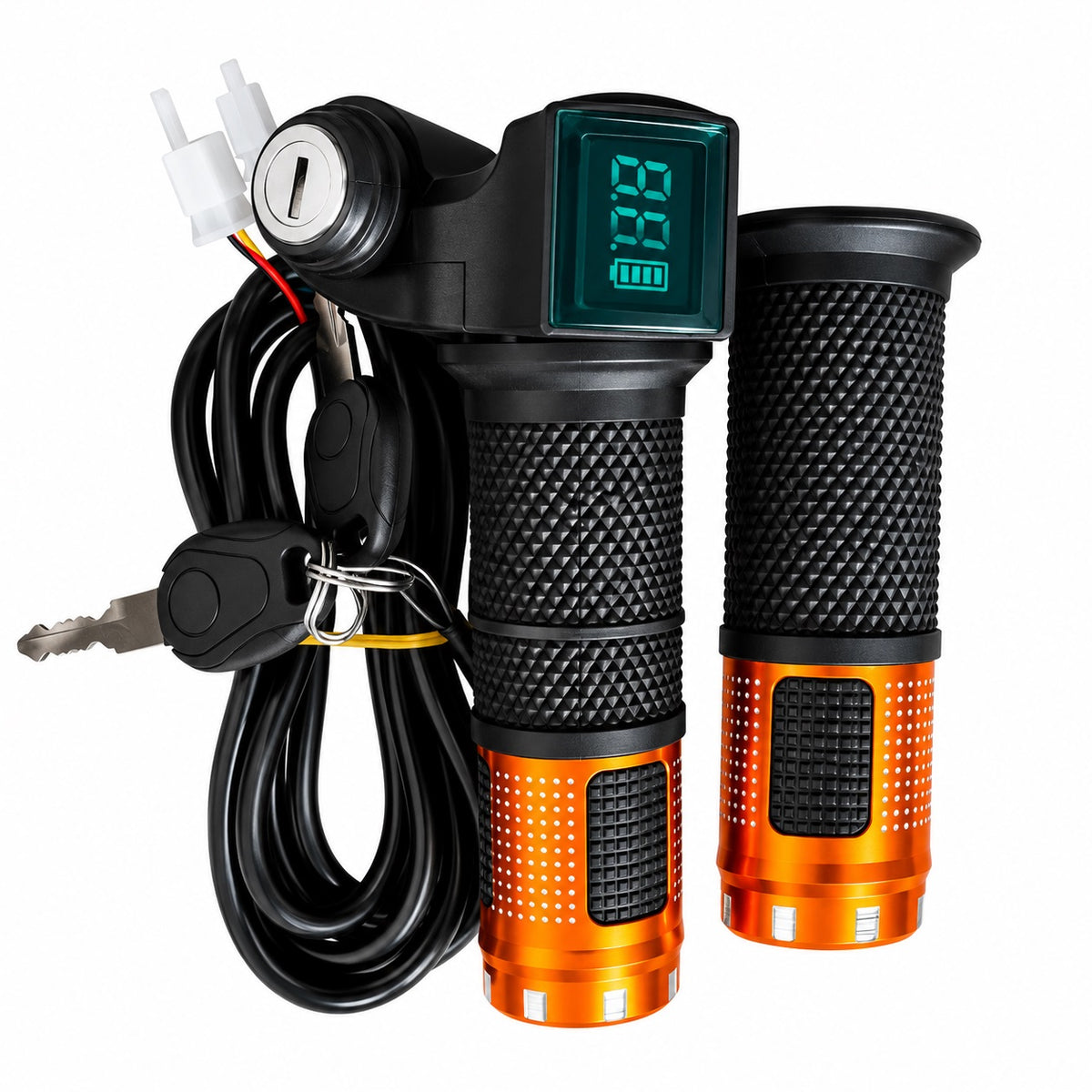E-bike Digital Throttle With Voltage Display & Key
