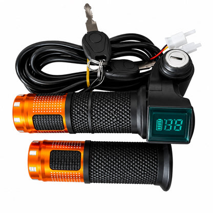 E-bike Digital Throttle With Voltage Display & Key