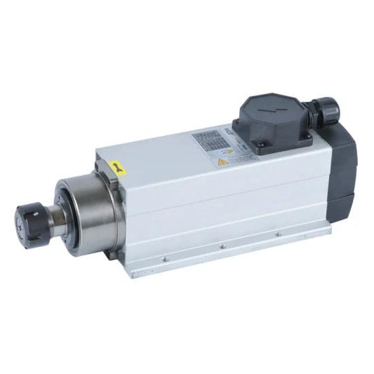 HQD Air Cooled Spindle 3.5kW ER20 220V 18000RPM - Square Spindle