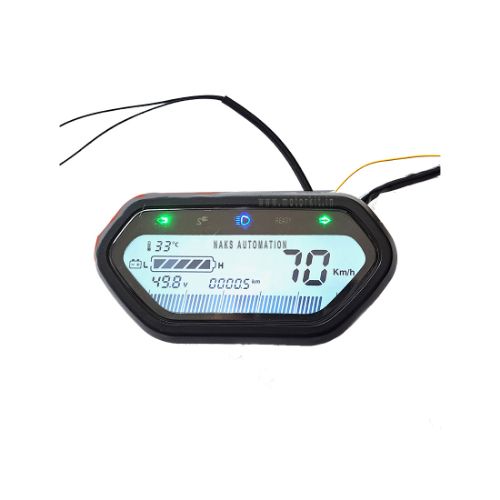 E-Bike LCD Display 48v/60v/72v speedo Meter For Golfcart