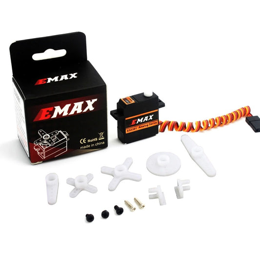 EMAX Micro Servo ES3301 2kg-cm Plastic Gear Analog Servo for RC Plane