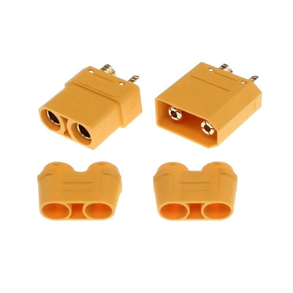 XT90 Male + Female connectors With Housing - Pair