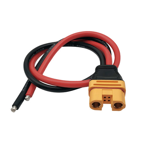 Amass AS150U- Female  Connector with Wire 8AWG 35CM Length
