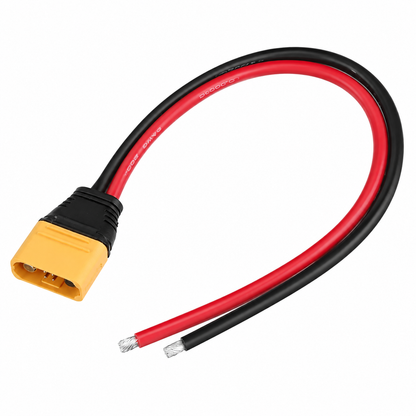 Amass AS150U- male Connector with Wire 8AWG 35CM Length