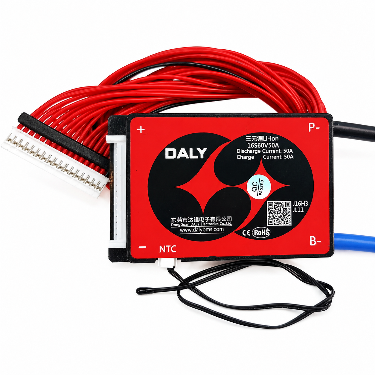 DALY LiFePO4 16S 50A Smart Battery BMS