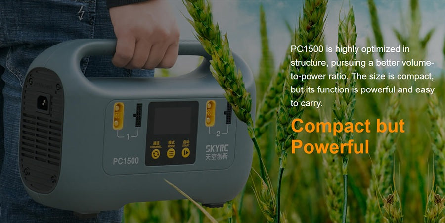 SKYRC Dual Channel PC1500 LiPo/LiHV Battery Charger