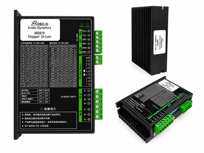 XRD970 Hybrid Stepper Motor Driver 7A 18-90V DC - Premium