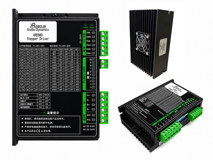 XRD980 Hybrid Stepper Motor Driver 8.2A AC20-110v Premium