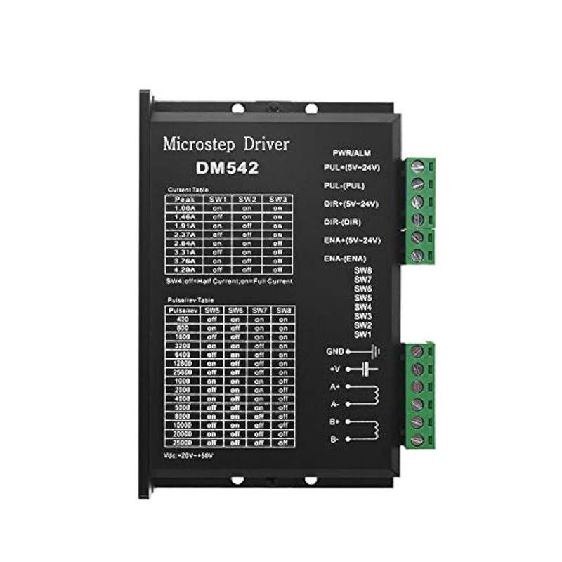 DM542 Stepper Motor Driver (20–50V DC, 1.0–4.2A)