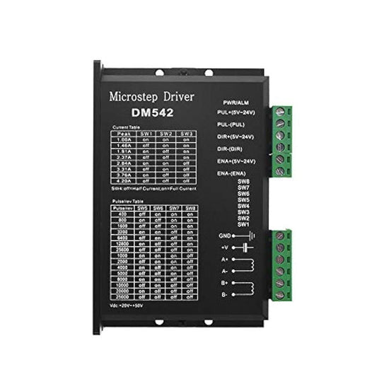 DM542 Stepper Motor Driver (20–50V DC, 1.0–4.2A)