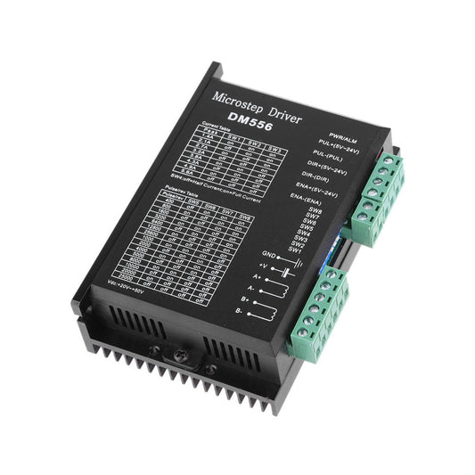 DM556 Digital Stepper Motor Driver (20–50V DC, 1.0–5.6A)