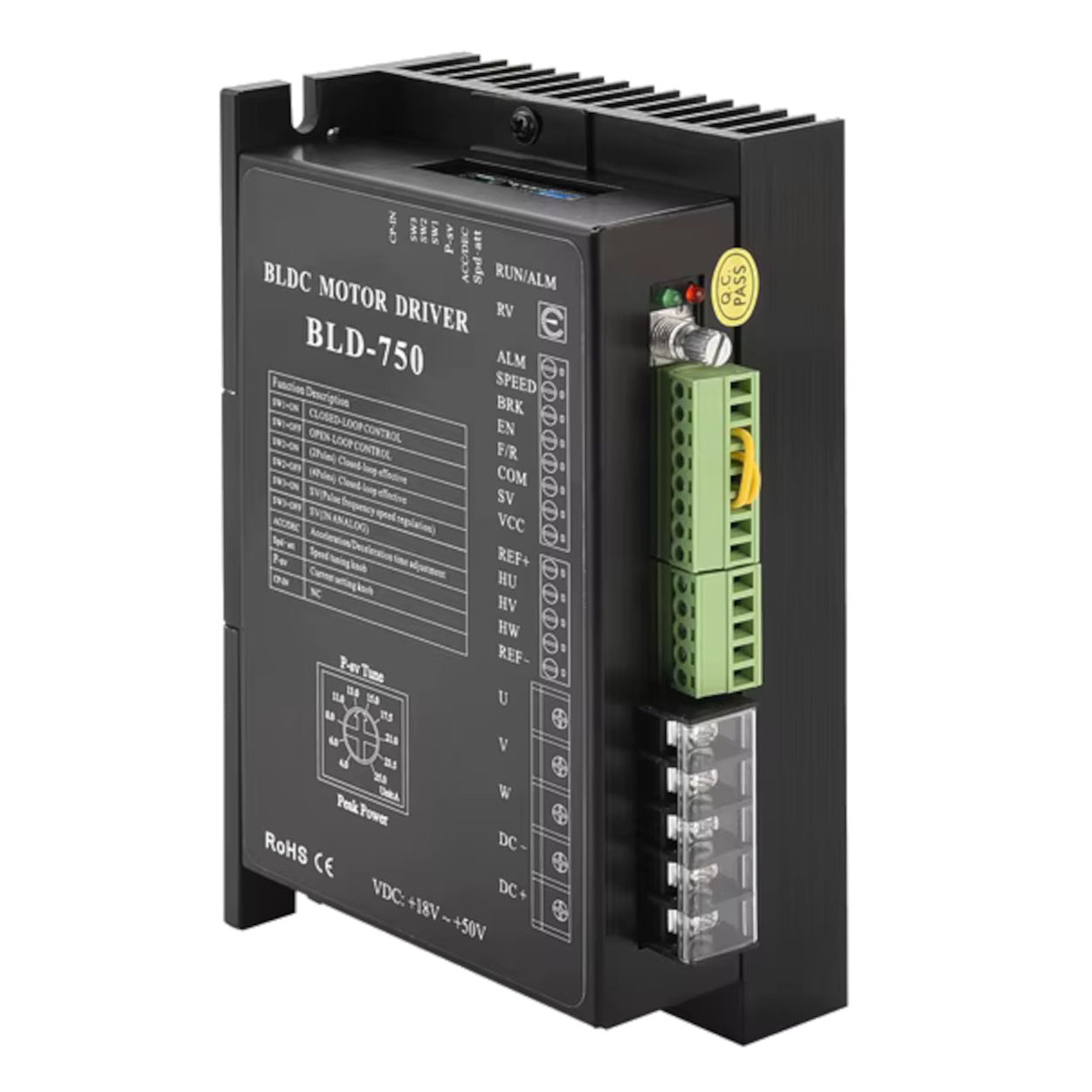 BLD750 Brushless DC Motor Driver 18–48V Input, 750W Output