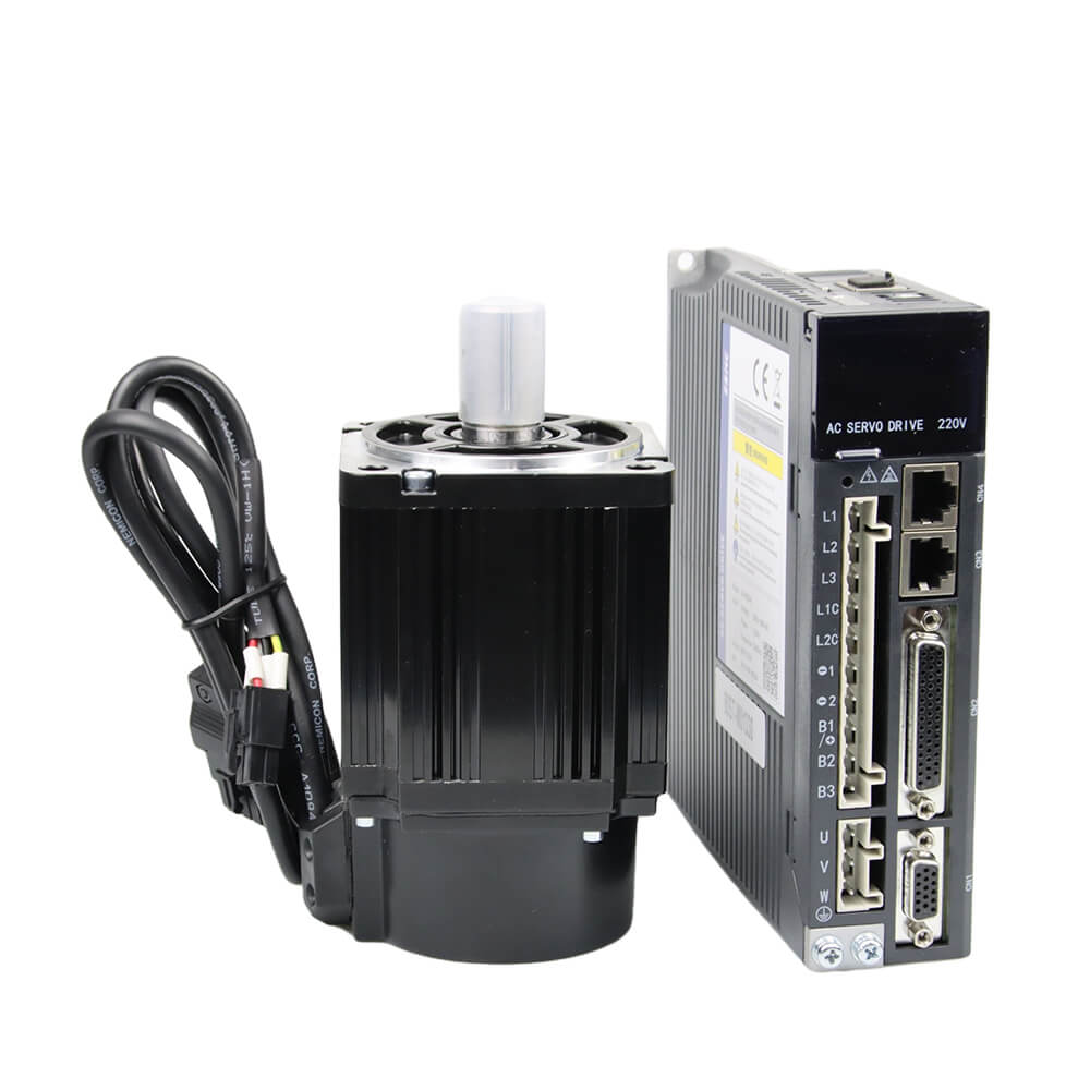 AC Servo High-Performance 750W-Brake 23bit Motor with Ac Servo Driver & 3m Cable