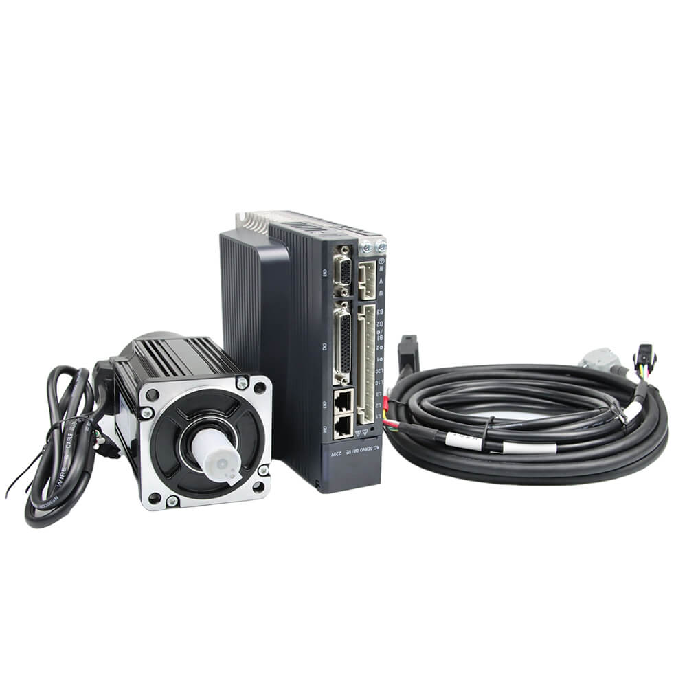 AC Servo High-Performance 750W-Brake 23bit Motor with Ac Servo Driver & 3m Cable