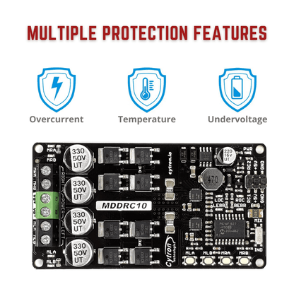 Cytron 10Amp 7V-30V DC Motor Driver for R/C MDDRC10 (2 Channel)