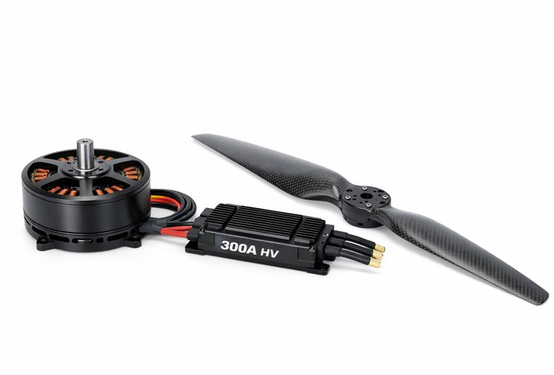 T-Motor U15L Combo Pack Manned Aircraft Type UAV Motor 43KV Thunder 300A With Propellers