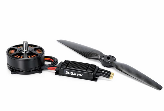 T-Motor U15L Combo Pack Manned Aircraft Type UAV Motor 43KV Thunder 300A With Propellers