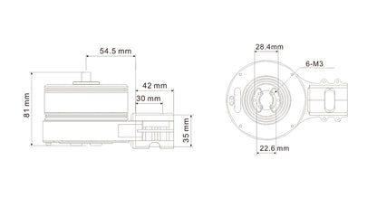 T-Motor P80-X Combo Pack X-Agricultural (Integrated Propulsion System ) UAV Motor