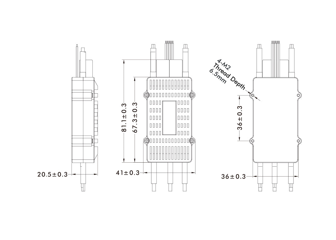 T-Motor FLAME 100A 6S UAVs ESC