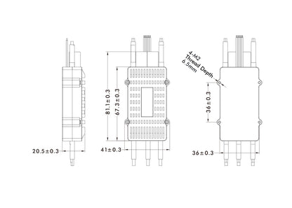 T-Motor FLAME 100A 6S UAVs ESC