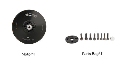T-Motor V807 KV170 12S Vtol Brushless Drone Motor