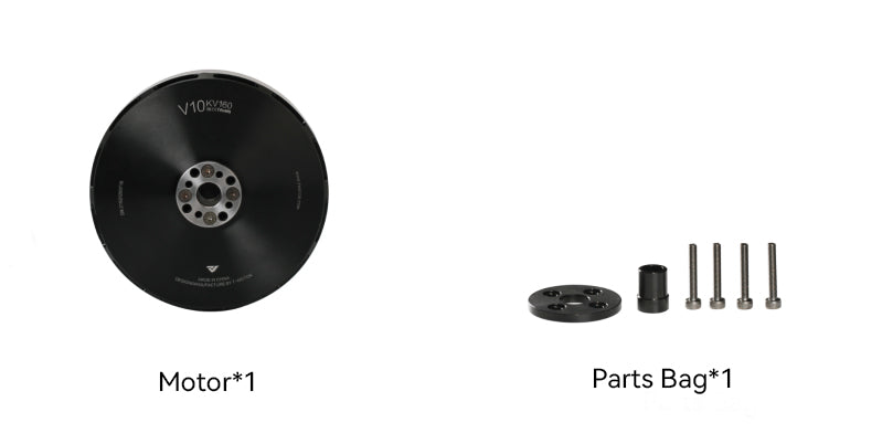 T-Motor V10 KV160 12S Vtol Brushless Drone Motor