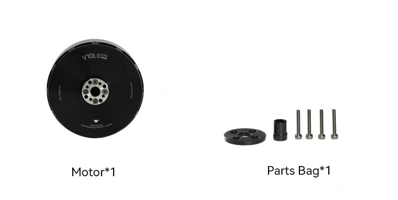 T-Motor V10L KV170 12S Vtol Brushless Drone Motor