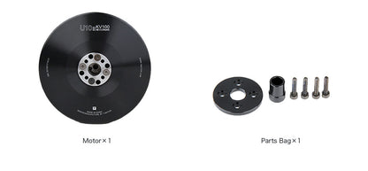 T-MOTOR U10Ⅱ Efficiency Multirotor UAV Motor KV100