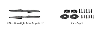 T-Motor HEP-L Carbon Fiber (Ultra Light)  36*12 Propeller