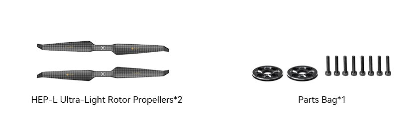 T-Motor HEP-L Carbon Fiber (Ultra Light) 32*11 Propeller
