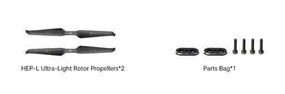 T-Motor HEP-L Carbon Fiber (Ultra Light) 22*7.2 Propeller