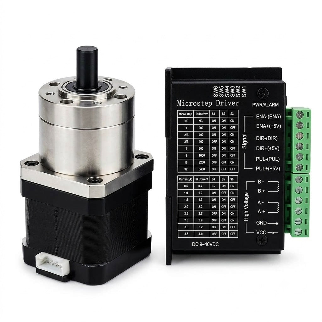 NEMA17 16Kgcm STEPPER MOTOR With TB6600 Stepper Driver